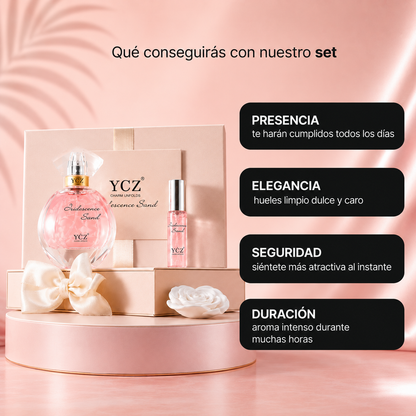 Set Perfume Atrae miradas al instante