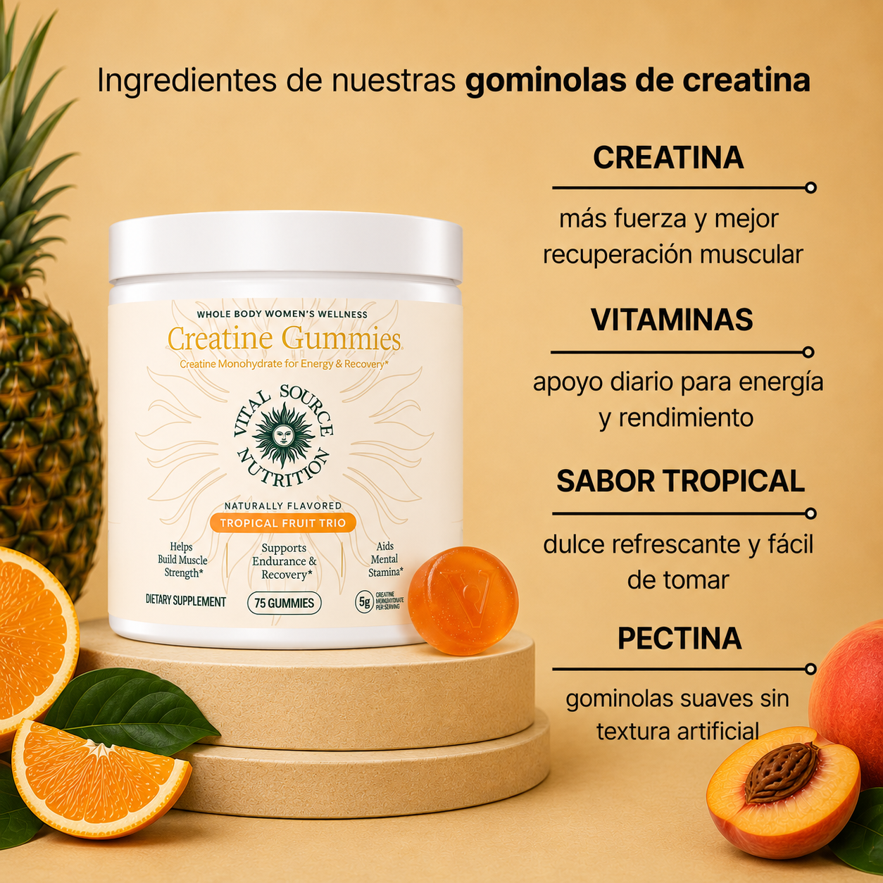 Gominolas Creatina Monohidratada