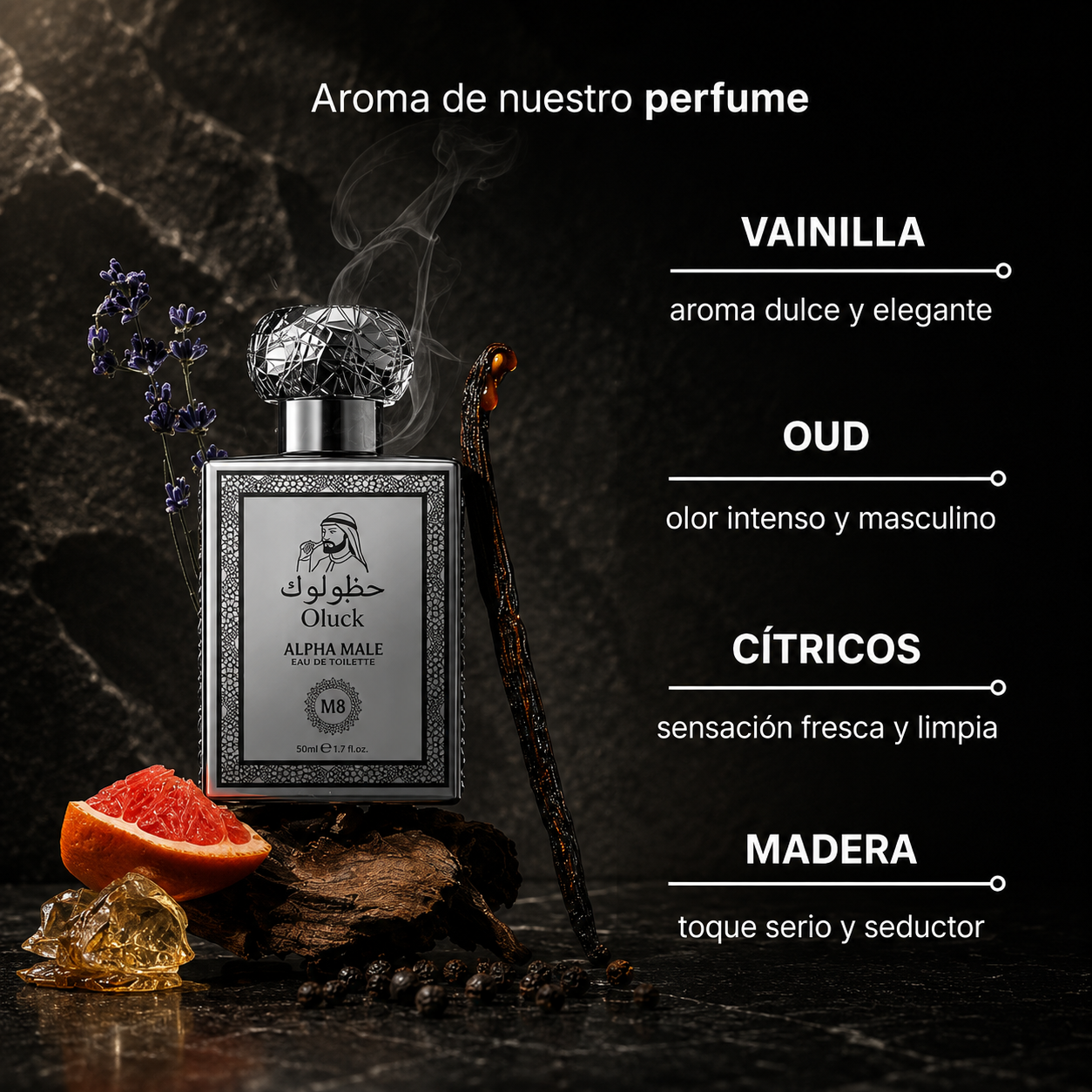 Perfume Oluck Alpha Male