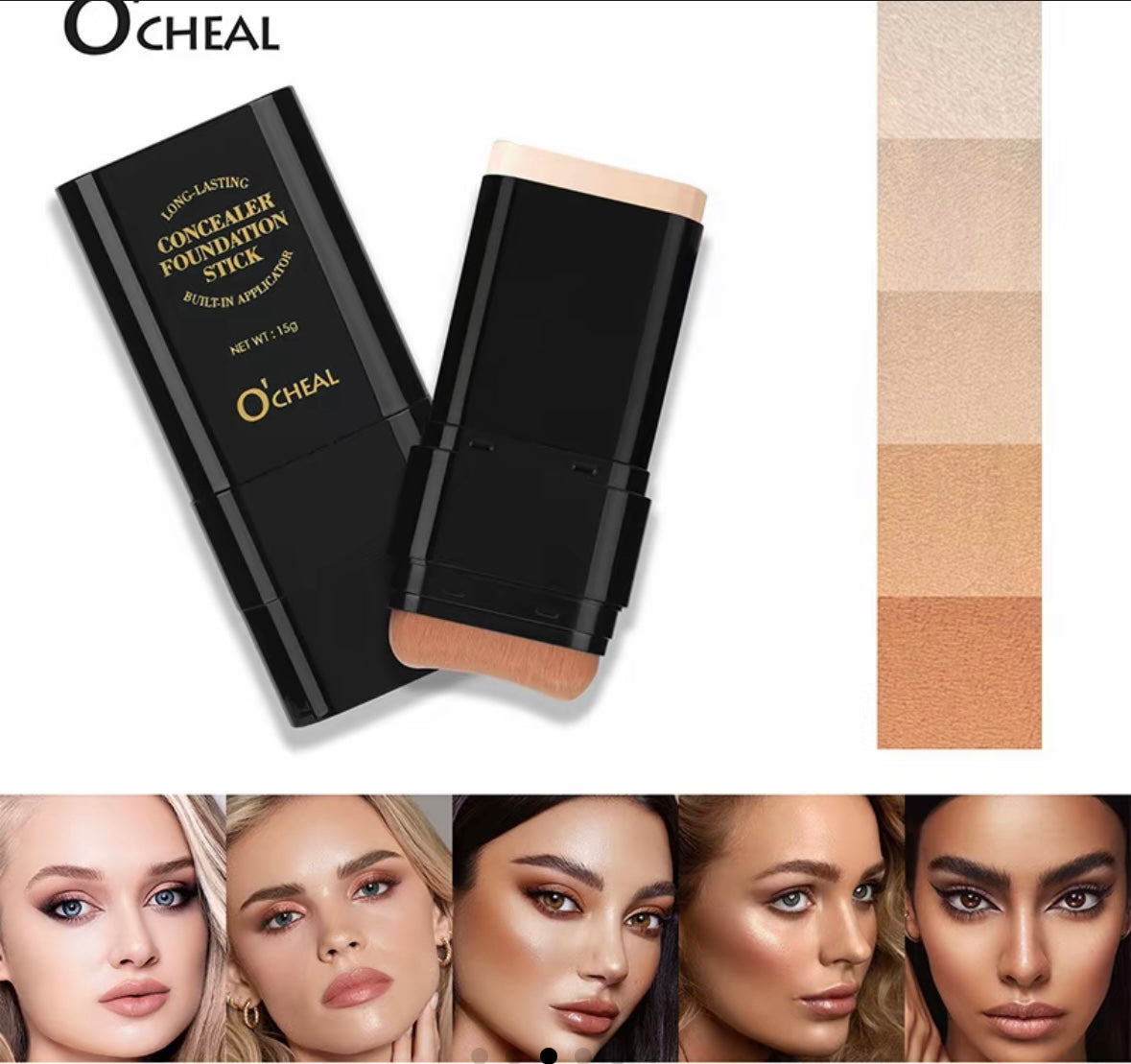 Corrector y stick antiarrugas