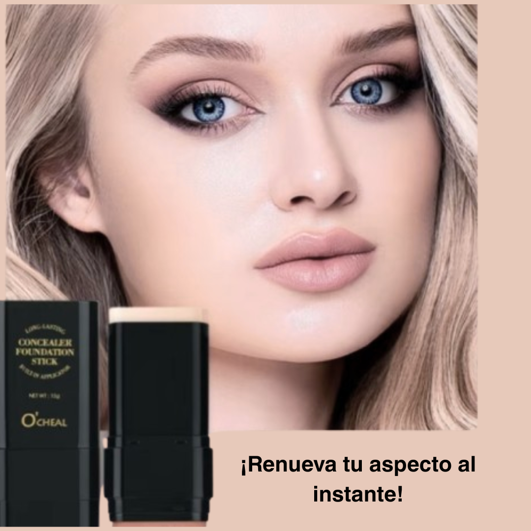 Corrector y stick antiarrugas